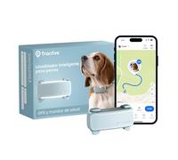 Tractive - GPS perros | 2025 Edición | N.º 1 del mercado | Localización en tiempo real | Alertas antifuga | Monitor de actividad | Avisos de salud | Seguimiento de ladridos (Menta)