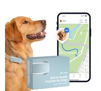 Tractive - GPS perros | 2025 Edición | N.º 1 del mercado | Localización en tiempo real | Alertas antifuga | Monitor de actividad | Avisos de salud | Seguimiento de ladridos (Menta)