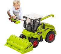 Tractor agrícola de fricción: juguete realista de retroceso, mini vehículo para niños, aprendizaje duradero | Juego educativo, regalo de cumpleaños, actividad preescolar, niños, niñas, juego de juegos