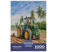Tractor Agricultura 1000 Piezas Puzzles Adultos Cumpleaños Juego De Rompecabezas Educational Game Decoración Stress Relief Toy 70x50cm/1000pcs