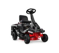 Tractor cortacésped gasolina 4 tiempos 5.9CV, 610mm ancho corte, recogedor 150L, arranque eléctrico