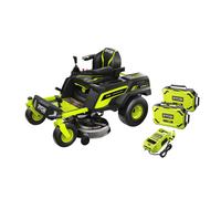 Tractor Cortacésped Giro Cero sin escobillas de 107cm 72V (2x 10Ah)