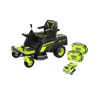 Tractor Cortacésped Giro Cero sin escobillas de 76cm 72V (2x 10Ah)