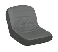 Tractor cortacésped para asiento con carcasa y acolchado interno más secciones de almacenamiento externas (gris)