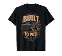 Tractor De Arrastre Power Puller Built To Pull Camiseta