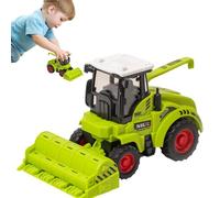 Tractor De Juguete Agrícola - ABS 13x7.5x7.7cm | Tractor De Embrague Para Niños Pequeños | Vehículo Educativo De Inercia Para Niños Y Niñas, Regalo De Cumpleaños Para Aprendizaje Y Juego, Niños