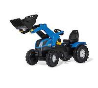 Rolly®toys RollyFarmtrac New Holland con RollyTrac pala cargadora
