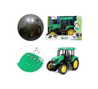 Tractor De Juguete Verde Grande 27 CM Con Luz Toi Toys TRACTOR Granja
