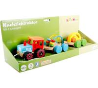 Tractor de tracción SMH con 2 remolques