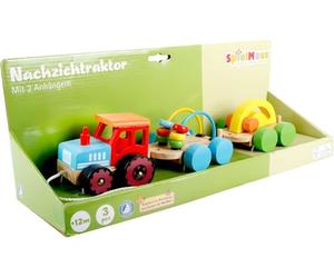 Tractor de tracción SMH con 2 remolques