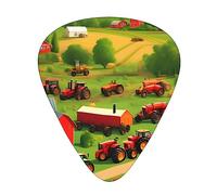 Tractor Farm - Púas de guitarra acústica para bajo y guitarra eléctrica