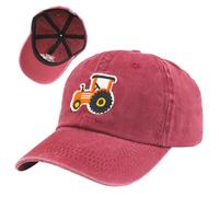 Tractor Gorra de BéIsbol Niños, Cars Gorras Beisbol, Ajustable Sombrero con Visera de Verano, Deportivo Cap Casual de Algodón para Infantil 3