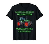 Tractor Granjero Agricultor Agricultura Escuela Niños Regalo Camiseta