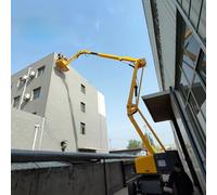 Tractor hidráulico telescópico, elevador de pluma para remolque, multiescena, adaptabilidad: perfecto para mantenimiento municipal, construcción, reparaciones eléctricas/comunicaciones