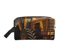 Tractor in The Field - Neceser de viaje multifuncional para uso diario y fitness, para cosméticos, artículos de papelería y más