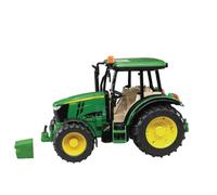 Tractor Jhon Deere 5115M de juguete, Escala 1:16, Verde, +3Años