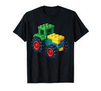 Tractor Master Builder Bloque Construcción de Ladrillos Camiseta
