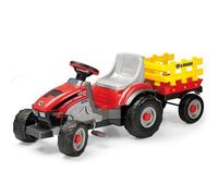 Tractor Peg Perego CD0529 Mini Tony Tigre Multicolor Rojo Y Gris