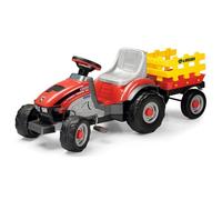 Tractor Peg Perego Mini Tony Tigre 2 años 4 ruedas Gris/Rojo