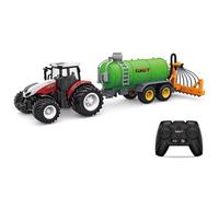 Tractor RC con remolque fertilizante 6642