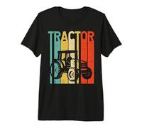 Tractor Retro Farm Truck Farming Life Country Farmer Gift Camiseta Premium