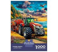 Tractor Rompecabezas 1000 Piezas para Adultos Y Niños, Puzzle Entretenimiento Creativo En Familia 52x38cm/1000pcs