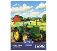 Tractor Rompecabezas Imposible,desafío para Adultos Entretenimiento Creativo 1000 Piezas Obra De Arte De Juego De para Adultos Y Niños A Partir De 12 Años 38x26cm/1000pcs