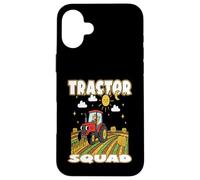Tractor Squad Agricultor Agricultor pequeños Agricultores aprendiendo a Cultivar Carcasa para iPhone 16 Plus