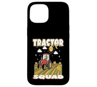Tractor Squad Agricultor Agricultor pequeños Agricultores aprendiendo a Cultivar Carcasa para iPhone 15