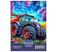 Tractores agrícolas Puzzle 1000 Piezas para La Familia-Rompecabezas Difícil, Apto para Adultos Y Adolescentes A Partir De 12 Años 52x38cm/1000pcs