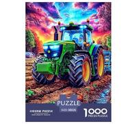 Tractores agrícolas Rompecabezas 1000 Pieza, Puzzle Difícilpara Adultos Jigsaw Puzzle DIY para Juegos Familiares Rompecabezas 38x26cm/1000pcs