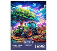 Tractores agrícolas Rompecabezas 1000 Pieza, Puzzle Difícilpara Adultos Jigsaw Puzzle DIY para Juegos Familiares Rompecabezas 70x50cm/1000pcs