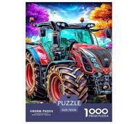 Tractores agrícolas Rompecabezas 1000 Piezas, Puzzles Imposible, De Juego De para Adultos Y Niños A Partir De 12 Años 70x50cm/1000pcs