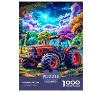Tractores agrícolas Rompecabezas 1000 Piezas, Puzzles Imposible, De Juego De para Adultos Y Niños A Partir De 12 Años 52x38cm/1000pcs