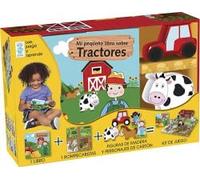 Tractores - Caja puzzle - Mi pequeño pueblo