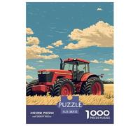Tractores Puzzle 1000 Piezas para Adultos Clásicos Diversión Multicolor Rompecabezas Juego De Manos DecoracióN 52x38cm/1000pcs