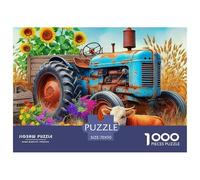 Tractores Puzzle De 1000 Piezas Puzzles Clásicos para Juguete EduGatoivo para Adultos Y Niños Mayores 70x50cm/1000pcs