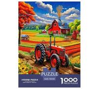 Tractores Puzzle Imposible,desafío for Adults Juego EduGatoivo 1000 Piezas Obra De Arte De Juego De para Adultos, Regalos A Partir De 14 Años 70x50cm/1000pcs