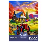 Tractores Puzzle Imposible,desafío para Adultos Entretenimiento Creativo 1000 Piezas Obra De Arte De Juego De para Adultos Y Niños Mayores De 12 Años 70x50cm/1000pcs