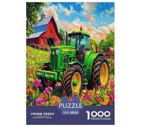 Tractores Puzzle Imposible,desafío para Adultos Entretenimiento Creativo 1000 Piezas Obra De Arte De Juego De para Adultos Y Niños 38x26cm/1000pcs