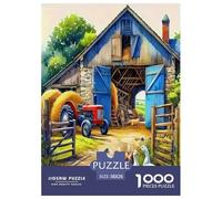 Tractores Puzzle Imposible,desafío para Adultos Juego EduGatoivo 1000 Piezas Obra De Arte De Juego De para Adultos Y Niños 38x26cm/1000pcs