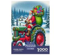 Tractores Puzzle Imposible,desafío para Adultos Juego EduGatoivo 1000 Piezas Obra De Arte De Juego De para Adultos Y Niños 38x26cm/1000pcs
