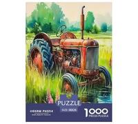Tractores Rompecabezas Imposible,desafío for Adults Juego EduGatoivo 1000 Piezas Obra De Arte De Juego De para Adultos Y Niños 38x26cm/1000pcs