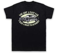 Tracy Chapman Fast Car Unticket to Anywhere T-Shirt