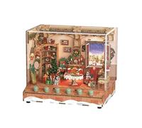 TRACYE Microcabaña Puzzle 3D Madera,Modelos Montar Juguetes Manualidades,Potenciar Creatividad,Regalos para Cumpleaños y Navidad