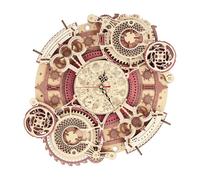 TRACYE Reloj de Péndulo Puzzle 3D Madera,Maquetas Construir Juguetes Creativos de Ensamblaje,Rompecabezas Juego,Regalos para Halloween Cumpleaños