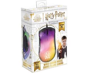 Trade invaders Souris Filaire Gaming Retro-Eclairage LED - Harry Potter