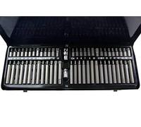 Trade Quality 58 PC Bergen Bit Juego de tornillos y Torx Bit Torx, en maletín de metal ber1186