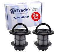 Trade-Shop - 2 filtros centrales / ciclónicos de 205 mm de diámetro compatibles con Bosch Zoo'o ProAnimal, Relaxx'x ProSilence 66, GS-50 sustituye a 00708278, 708278