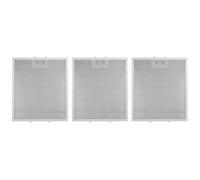 Trade-Shop - 3 filtros de grasa metálicos compatibles con Balay 3BD791XP 3BD793XP 3BD794B 3BD794N 3BD794X 3BD794X 3BD796B 3BD7104X 3BD7124X LC1BYN5